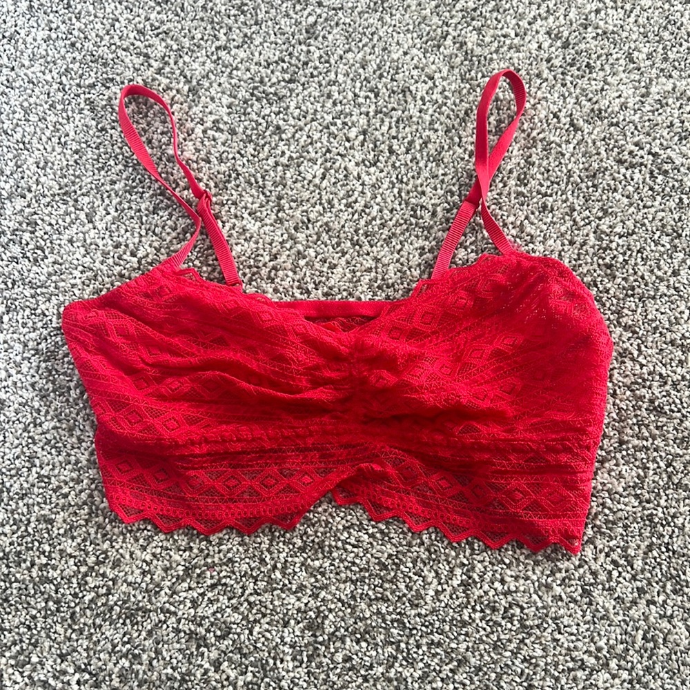 Red Bralette